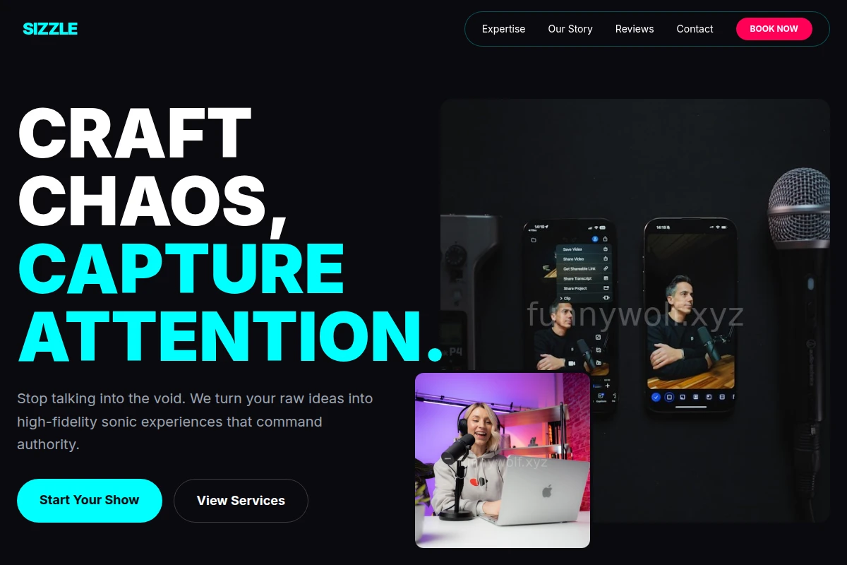 Sizzle Podcast Production
