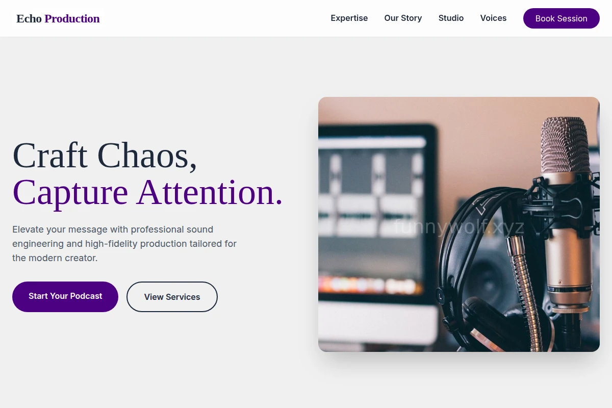 Echo Podcast Production