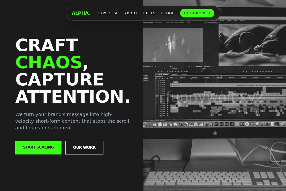 Irony Short Form Video Agency