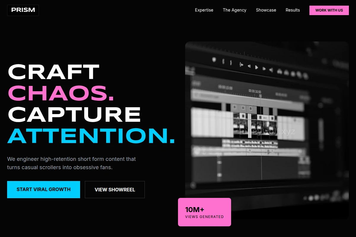 Prism Short Form Video Agency