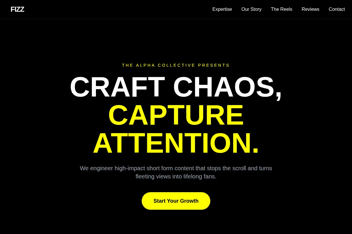 Fizz Short Form Video Agency