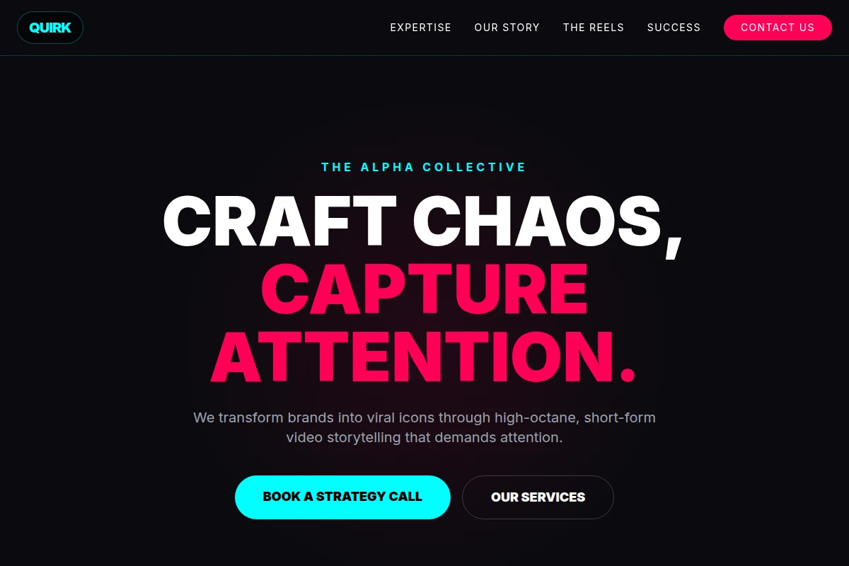 Quirk Short Form Video Agency
